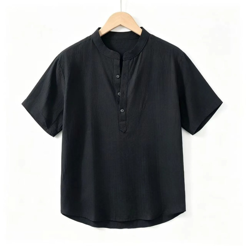 Mens Formal - Summer Thin Short-sleeved Shirts Men Japanese
