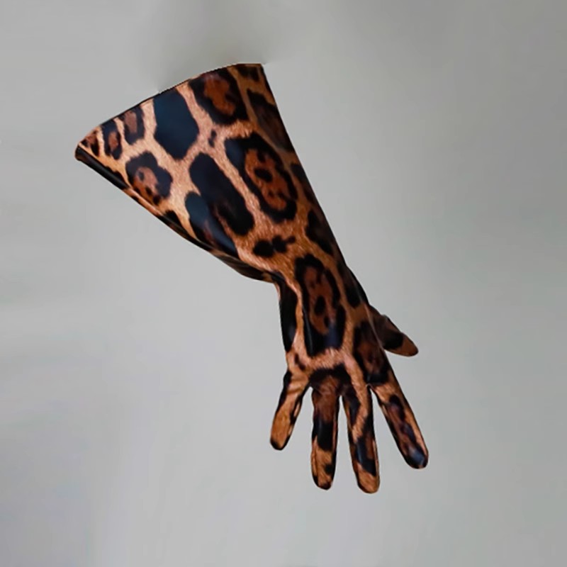 Formal Glove Leather - Women's Fashion PU Leather Wide Sleeve