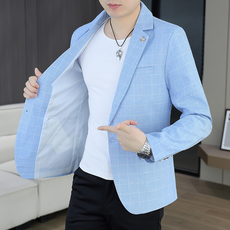 Korean Men Formal Wear - Blazer Outdoor Men's Cycling Fashion Business