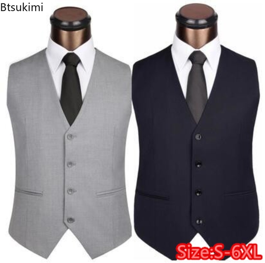 Korean Men Formal Wear - S-6XL Plus Size Men's Korean Slim