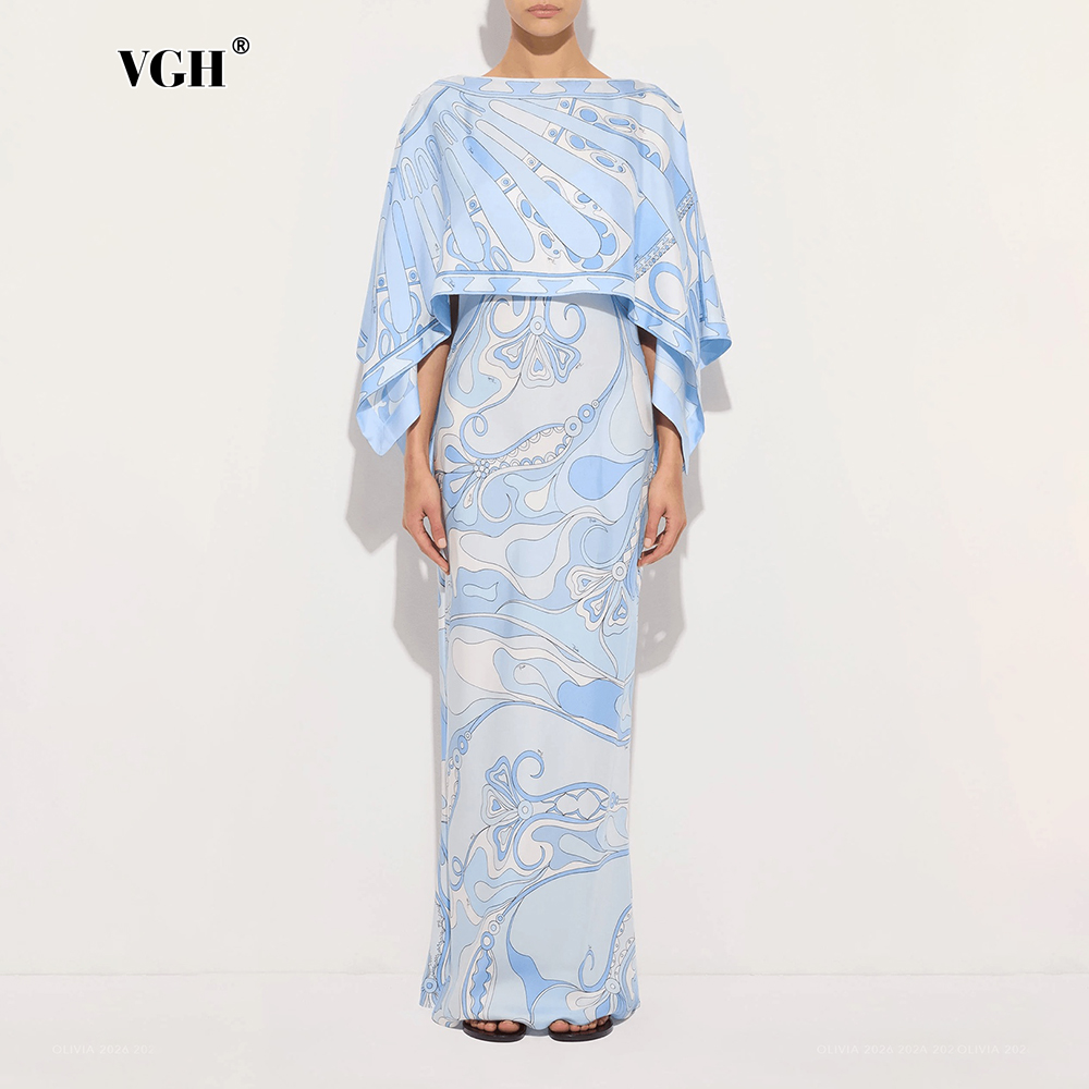 VGH Light Blue Abstract Print  - Men'S Formal Wear For A Wedding 评论和价格