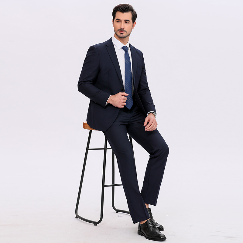 Two Button Two Piece Men Fashi - Korean Men Formal Wear 评论和价格