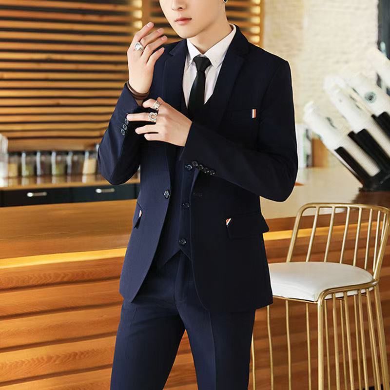 Men's 2 Piece Slim Fit Suit Ko - Korean Men Formal Wear 评论和价格