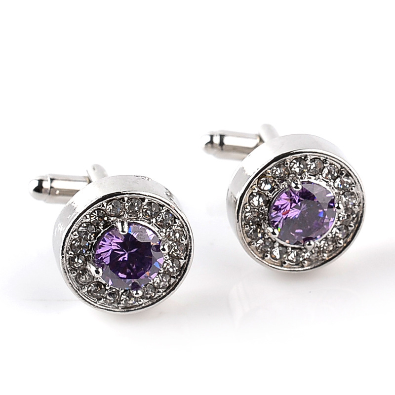 Luxury High-grade jewelry Men' - Dress Shirt French Cuff 评论和价格