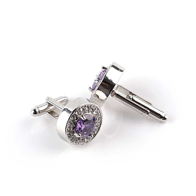 Luxury High-grade jewelry Men' - Dress Shirt French Cuff 评论和价格
