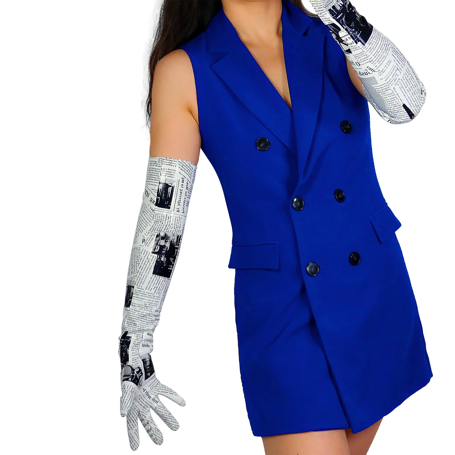 DooWay Women's NEWSPRINT Opera - Formal Glove Leather 评论和价格