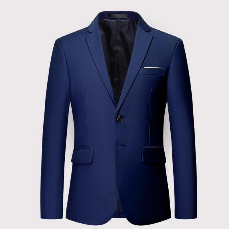 Men White Formal Jackets Two B - Korean Men Formal Wear 评论和价格