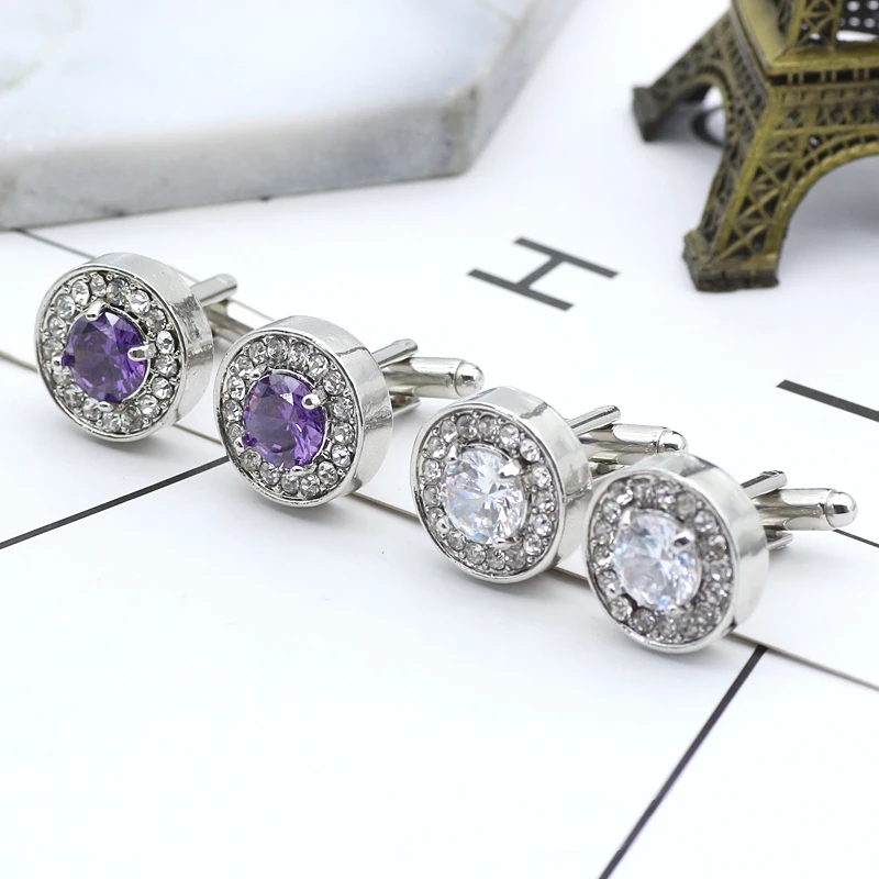 Delicate Tiny Round Cufflink F - Dress Shirt French Cuff 评论和价格