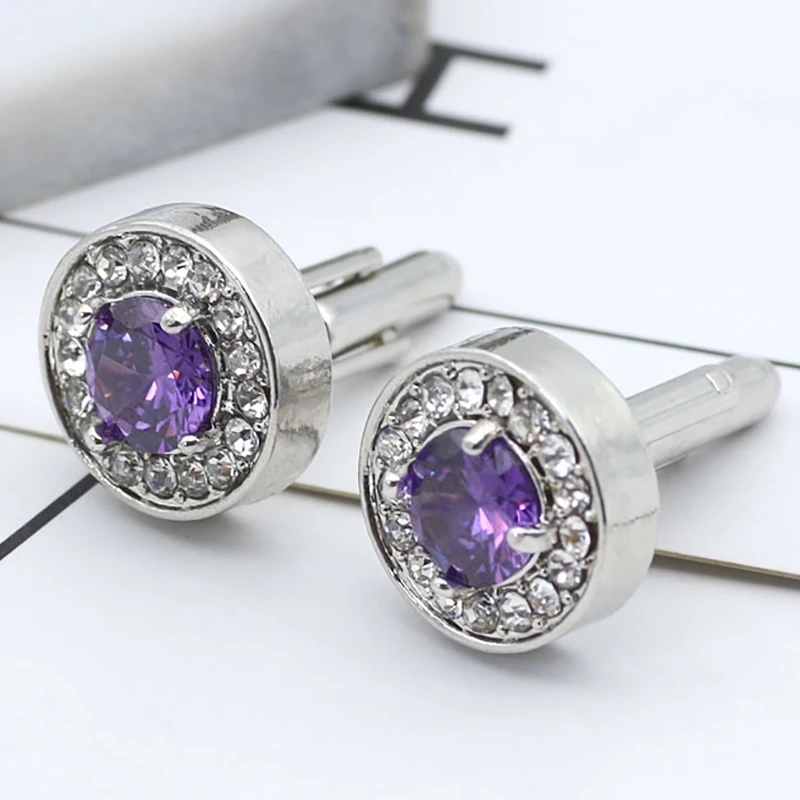 Delicate Tiny Round Cufflink F - Dress Shirt French Cuff 评论和价格