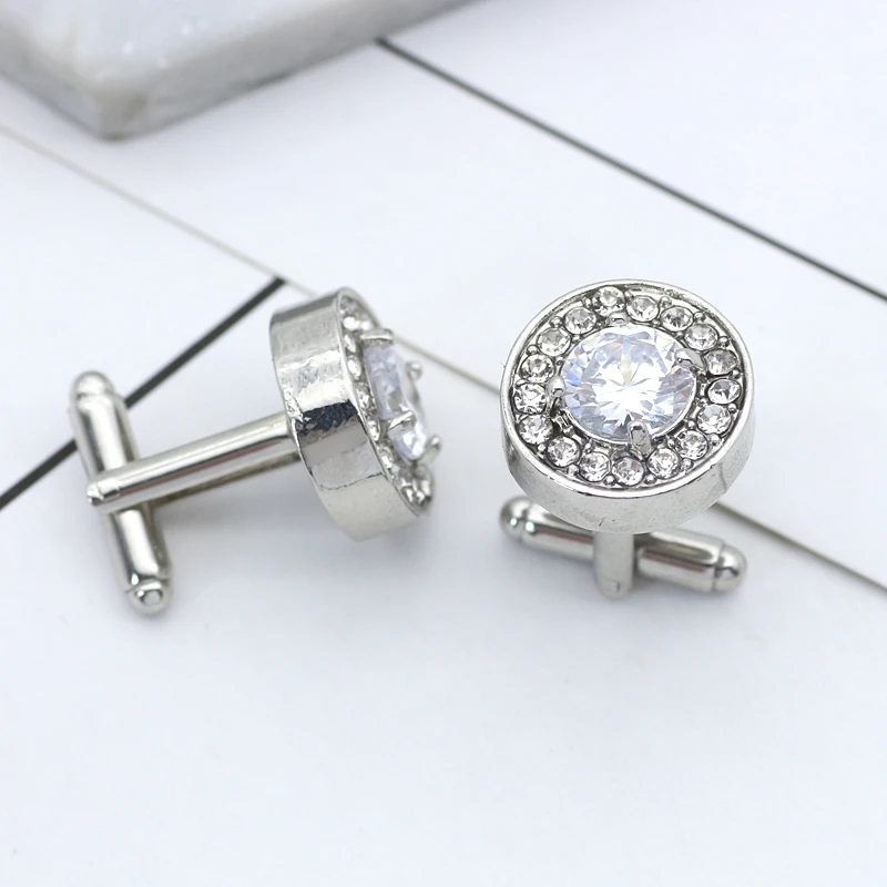 Delicate Tiny Round Cufflink F - Dress Shirt French Cuff 评论和价格