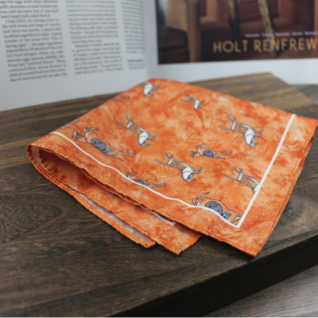 Vintage Print Pocket Square  M - Formal Wear Men H&M 评论和价格