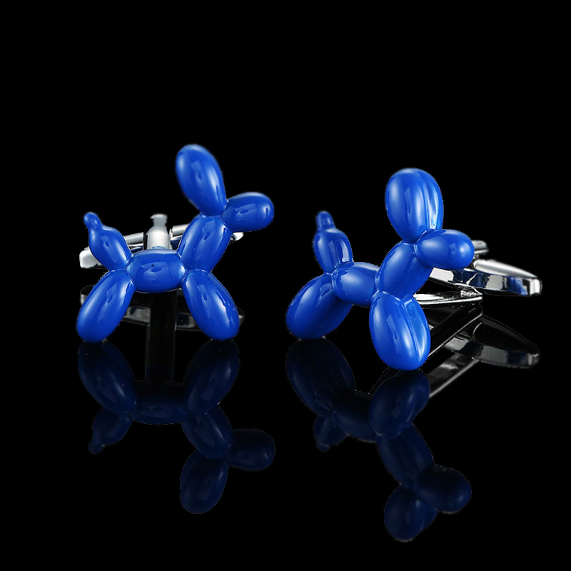 Men's Cufflinks Blue Butterfly - Dress Shirt French Cuff 评论和价格