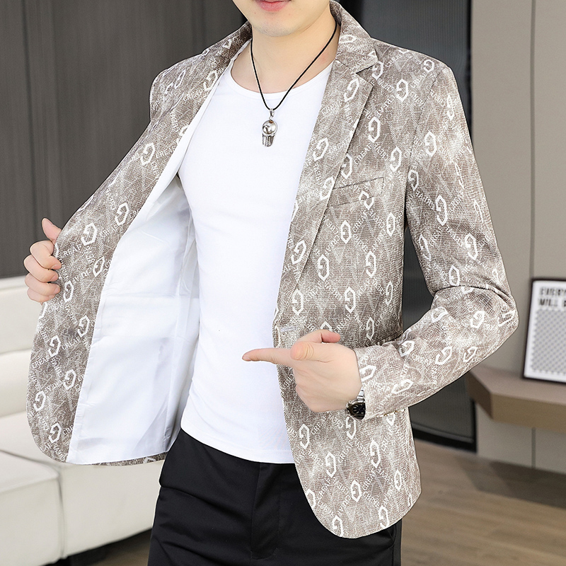2026 Blazer Autumn/Winter Men' - Korean Men Formal Wear 评论和价格