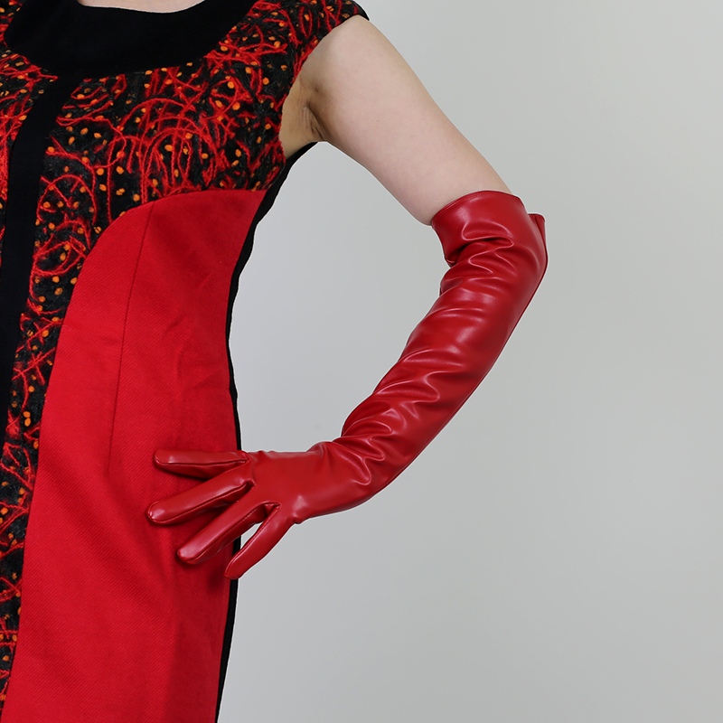 Women's Fashion Sexy Wide Slee - Formal Glove Leather 评论和价格