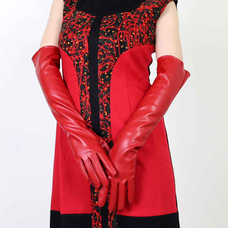 Women's Fashion Sexy Wide Slee - Formal Glove Leather 评论和价格