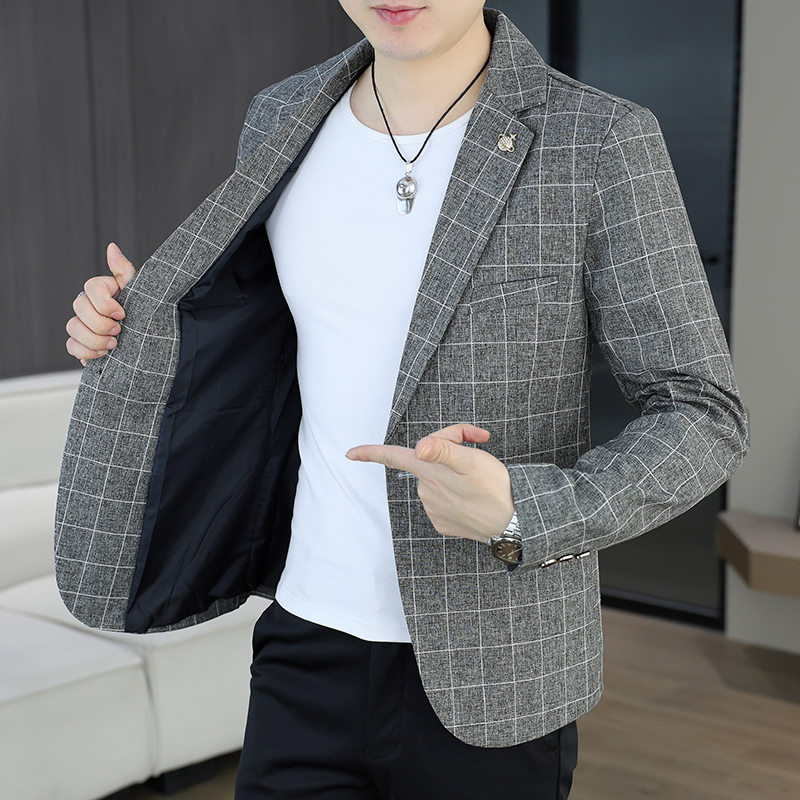 Blazer  Outdoor Men's Cycling  - Korean Men Formal Wear 评论和价格