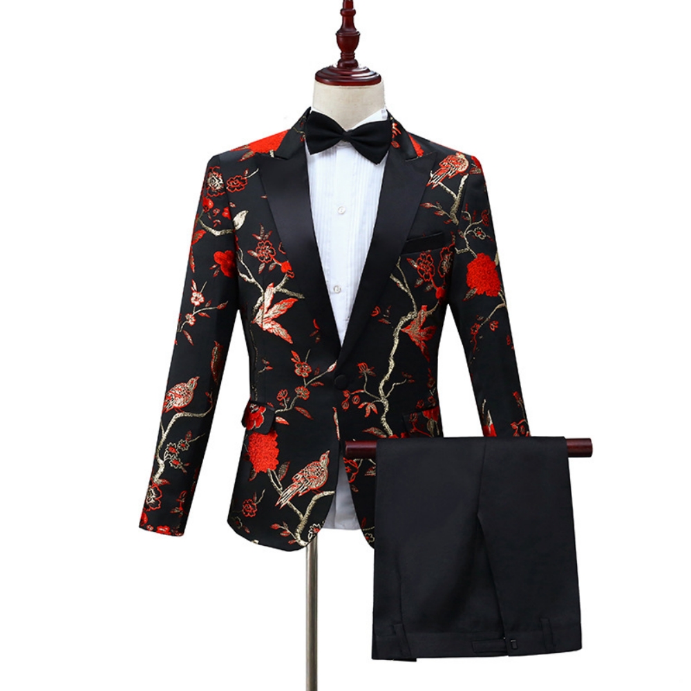 2026 New Exquisite Jacquard Su - Men Formal Wear Outfits 评论和价格