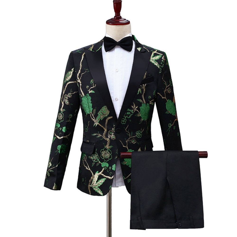 2026 New Exquisite Jacquard Su - Men Formal Wear Outfits 评论和价格