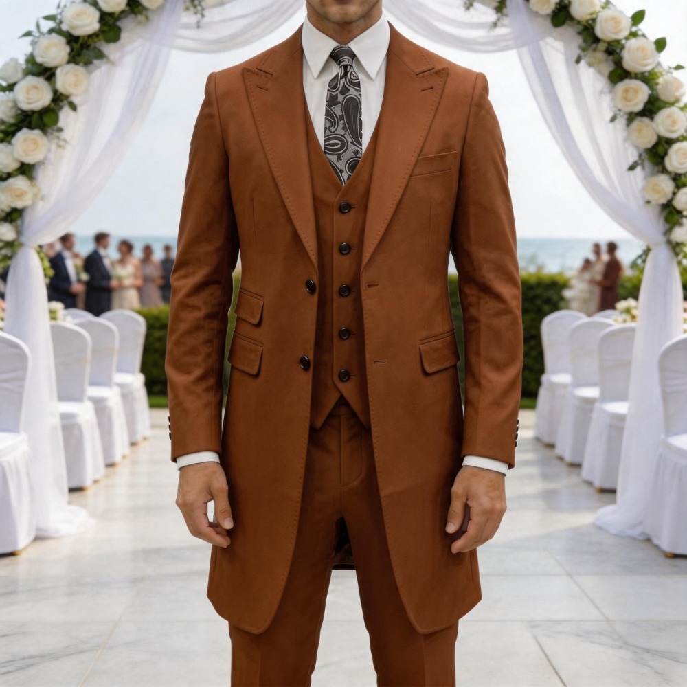 Slim Fit 3 Pieces Formal Men S - Men Formal Wear Outfits 评论和价格