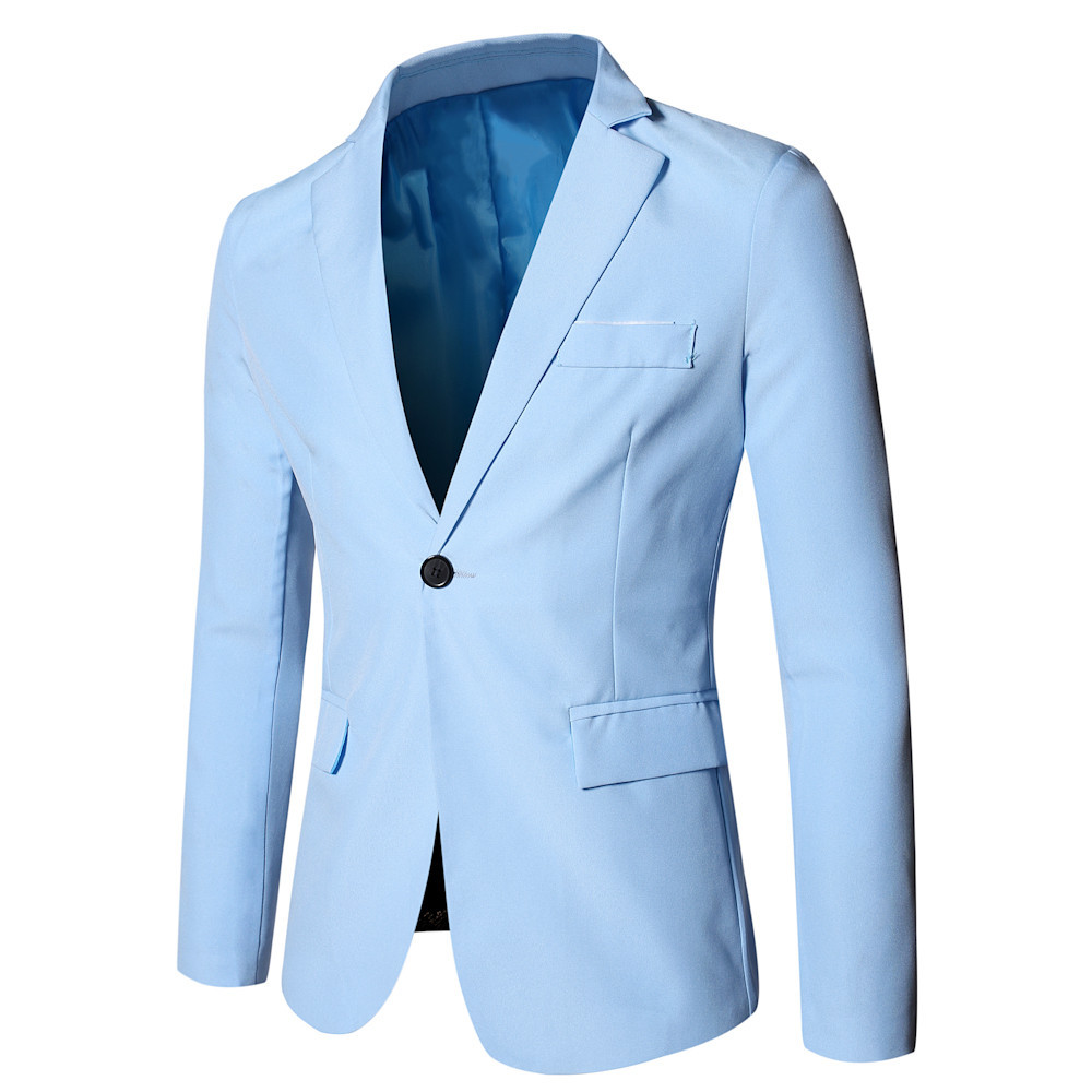 Blazer Men Coat Turn Down Coll - Men Formal Wear Outfits 评论和价格