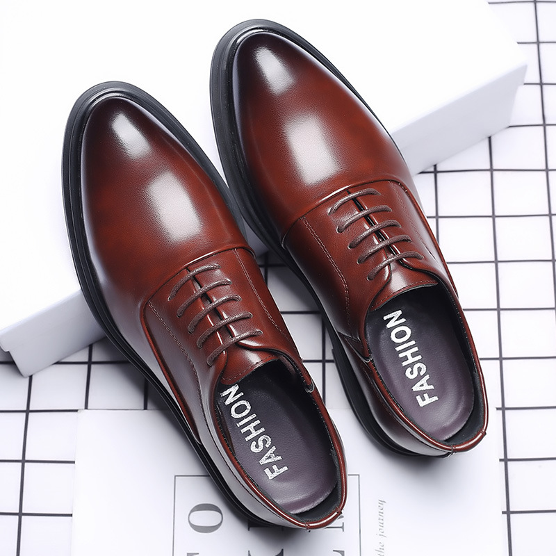 Men Dress Shoes Formal Oxfords - Men'S Formal Wear For A Wedding 评论和价格
