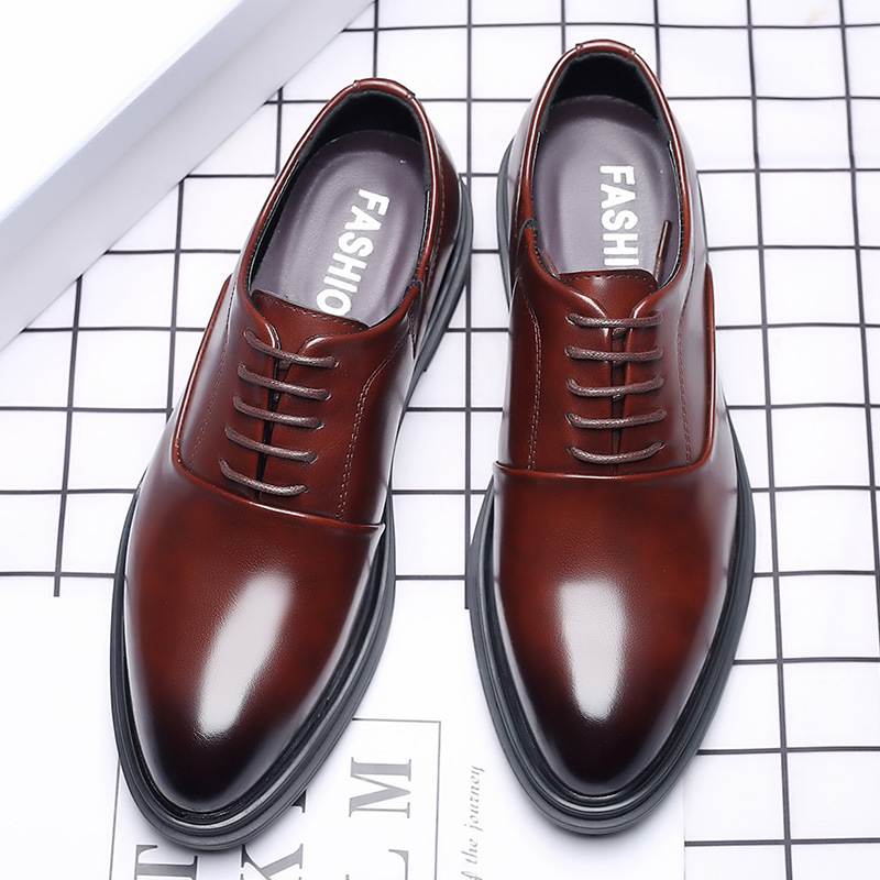 Men Dress Shoes Formal Oxfords - Men'S Formal Wear For A Wedding 评论和价格