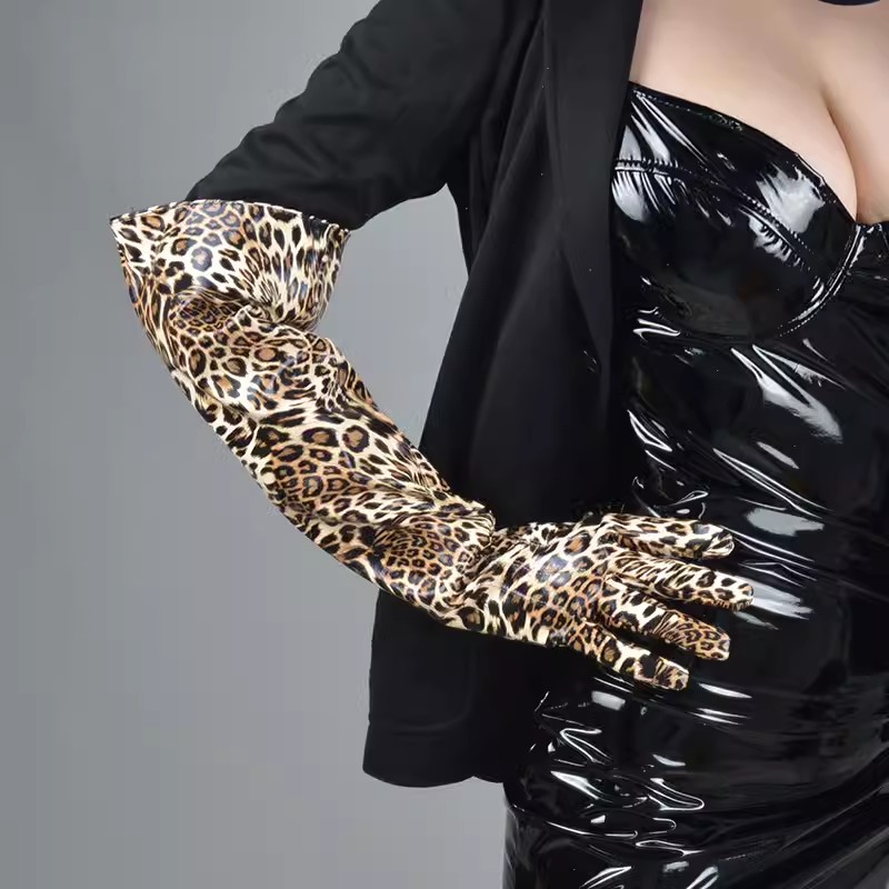 Women's Runway Fashion Leopard - Formal Glove Leather 评论和价格