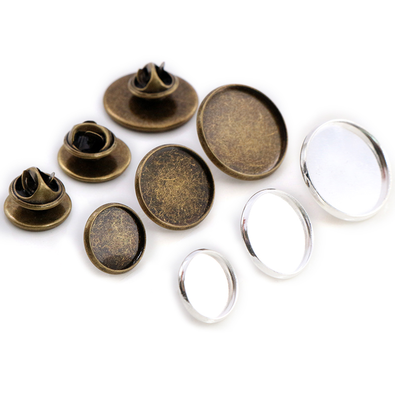 10pcs 12-20mm Inner Size Silve - Cufflinks Silver Set 评论和价格