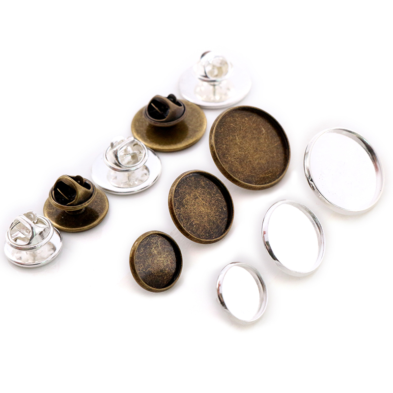 10pcs 12-20mm Inner Size Silve - Cufflinks Silver Set 评论和价格