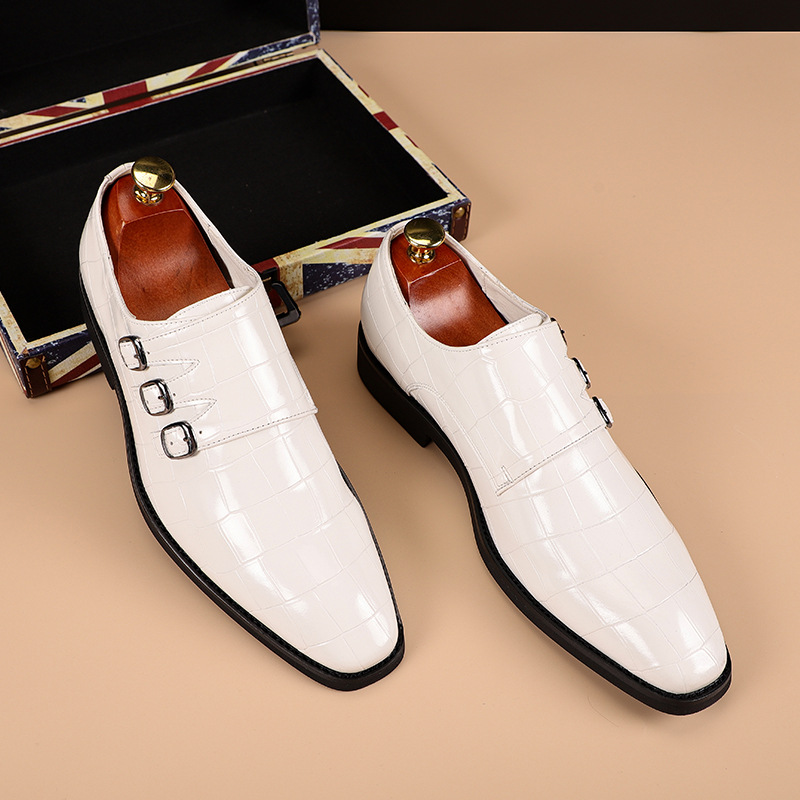 Slip on Dress Shoes Men Oxford - Men'S Formal Wear For A Wedding 评论和价格