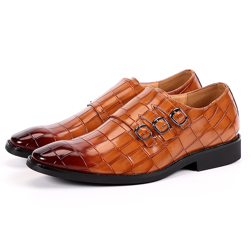 Slip on Dress Shoes Men Oxford - Men'S Formal Wear For A Wedding 评论和价格