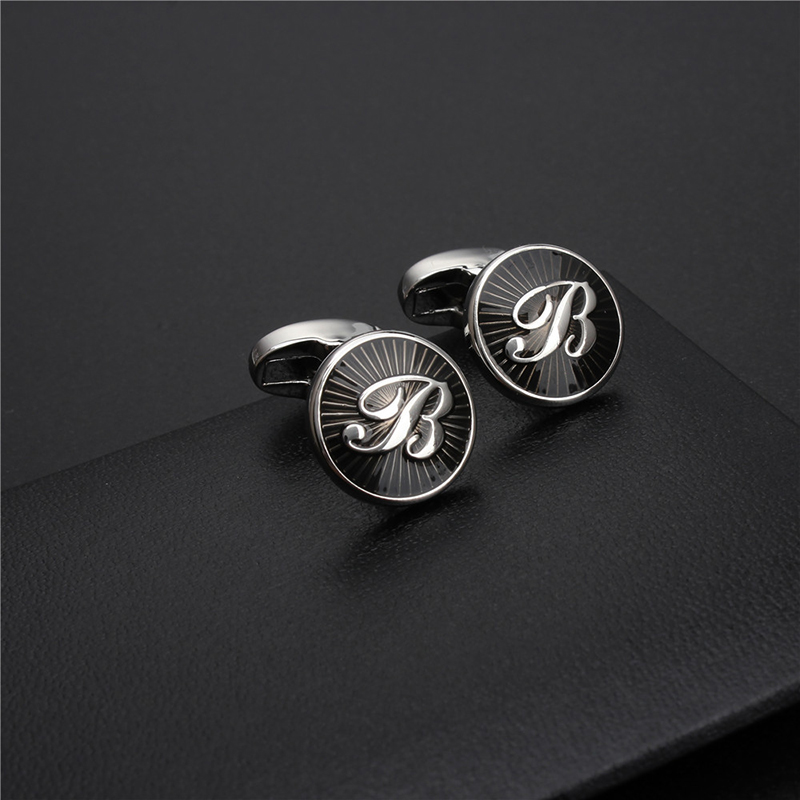 HAWSON (A-Z) Letter Cufflinks  - Dress Shirt French Cuff 评论和价格
