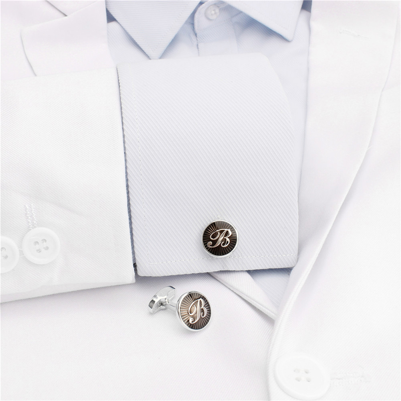 HAWSON (A-Z) Letter Cufflinks  - Dress Shirt French Cuff 评论和价格