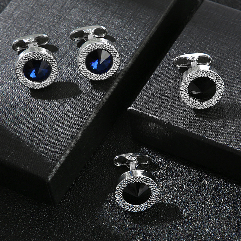 Hot Sale Cufflinks For Men Blu - Dress Shirt French Cuff 评论和价格