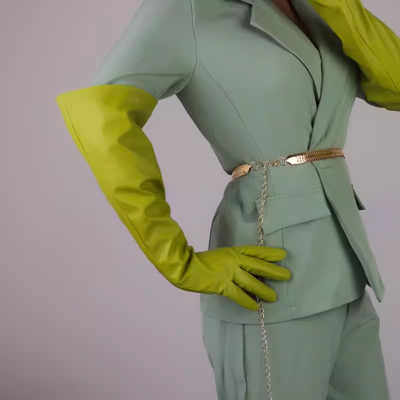 Women's Runway Fashion PU Leat - Formal Glove Leather 评论和价格