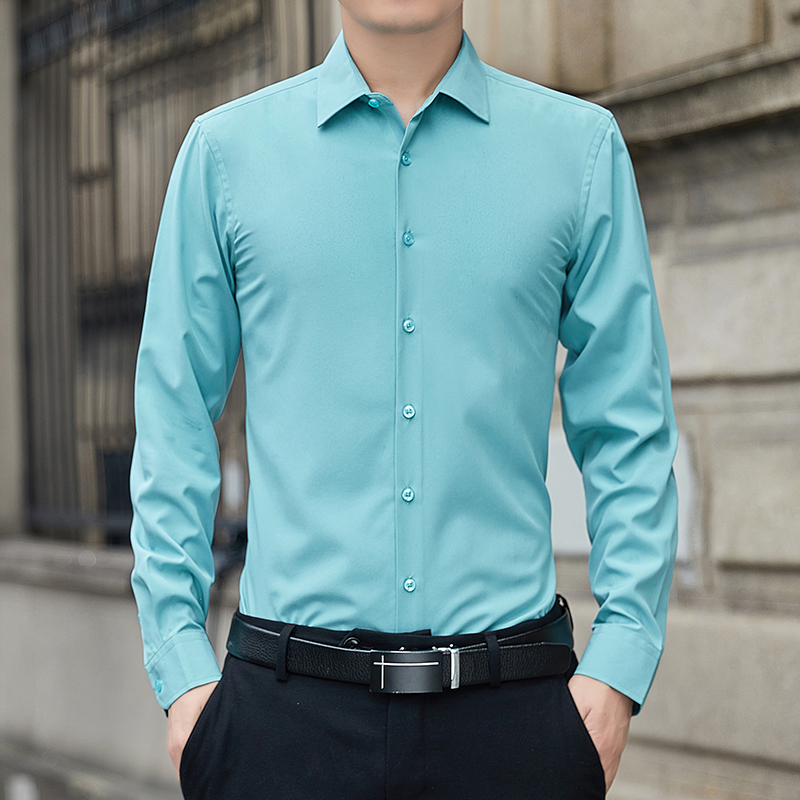 New Plus Size Men Solid Color  - Mens Formal 评论和价格
