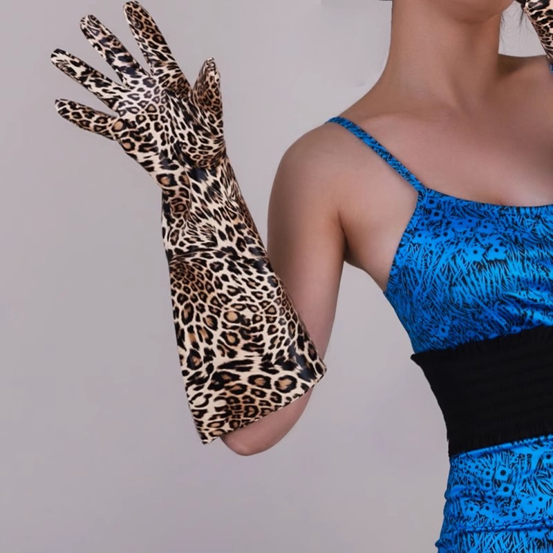 Women's Fashion PU Leather Wid - Formal Glove Leather 评论和价格