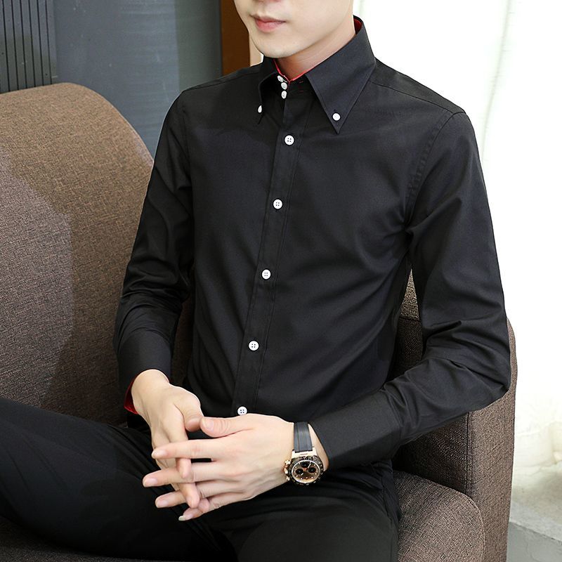 Spring Autumn Men's Executive  - Korean Men Formal Wear 评论和价格