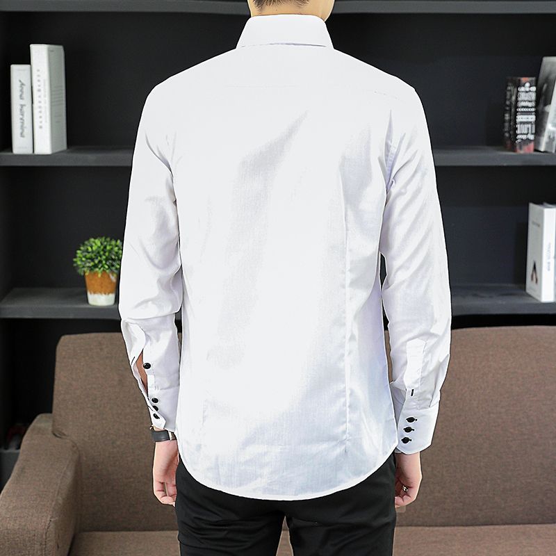 Spring Autumn Men's Executive  - Korean Men Formal Wear 评论和价格
