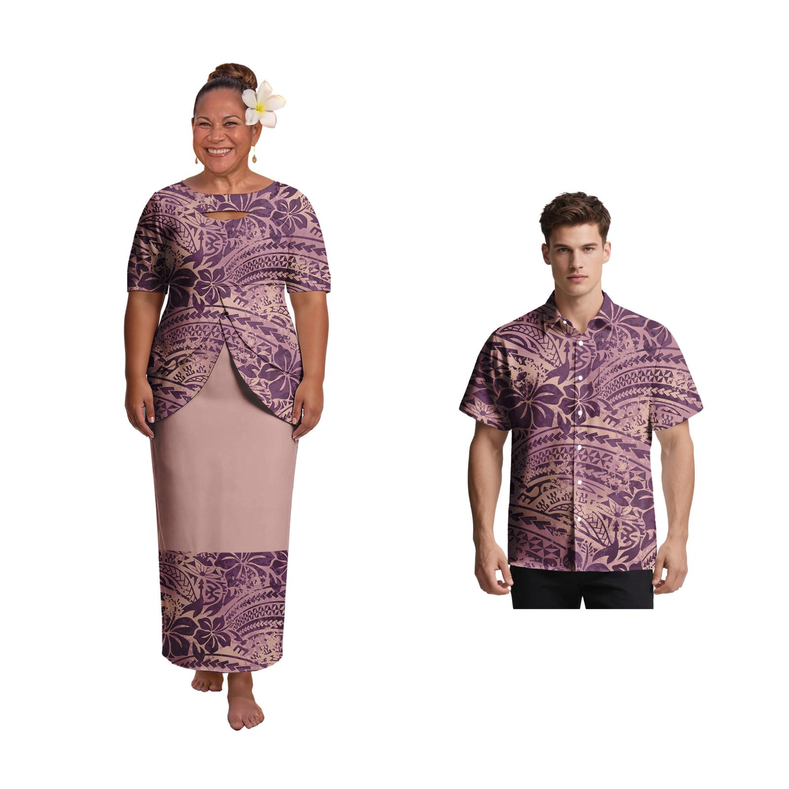 Oversize Couple Wear Hot Selli - Men'S Hawaiian Formal Wear 评论和价格