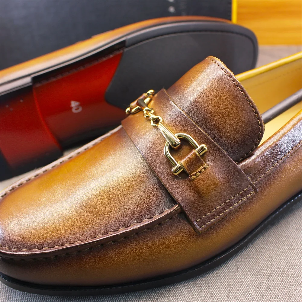 Men's Loafers Dress Shoes roun - Mens Formal 评论和价格