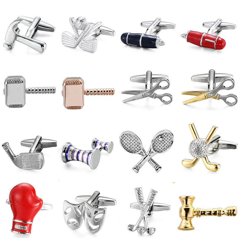 High quality pens hammers mask - Dress Shirt French Cuff 评论和价格