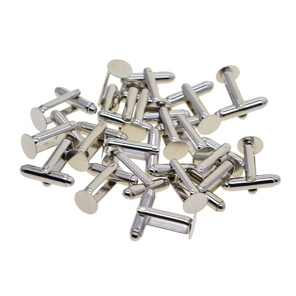 20Pc Silver Plate Cuff Links 8 - Cufflinks Silver Set 评论和价格