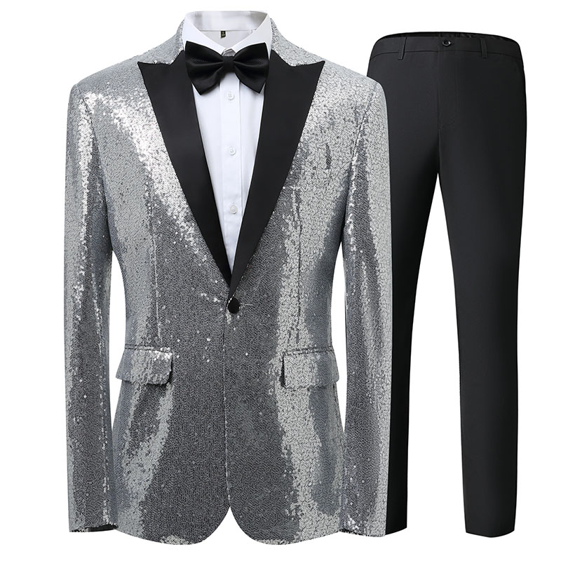 Men's Korean Style Slim Fit Su - Korean Men Formal Wear 评论和价格